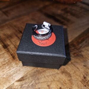 Diamond Cubic Zirconia Ring by Bomb Party  Size 6